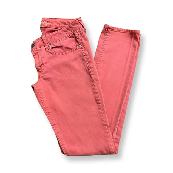 American Eagle 6 Long Skinny Stretch Jeans - Picture 5 of 7